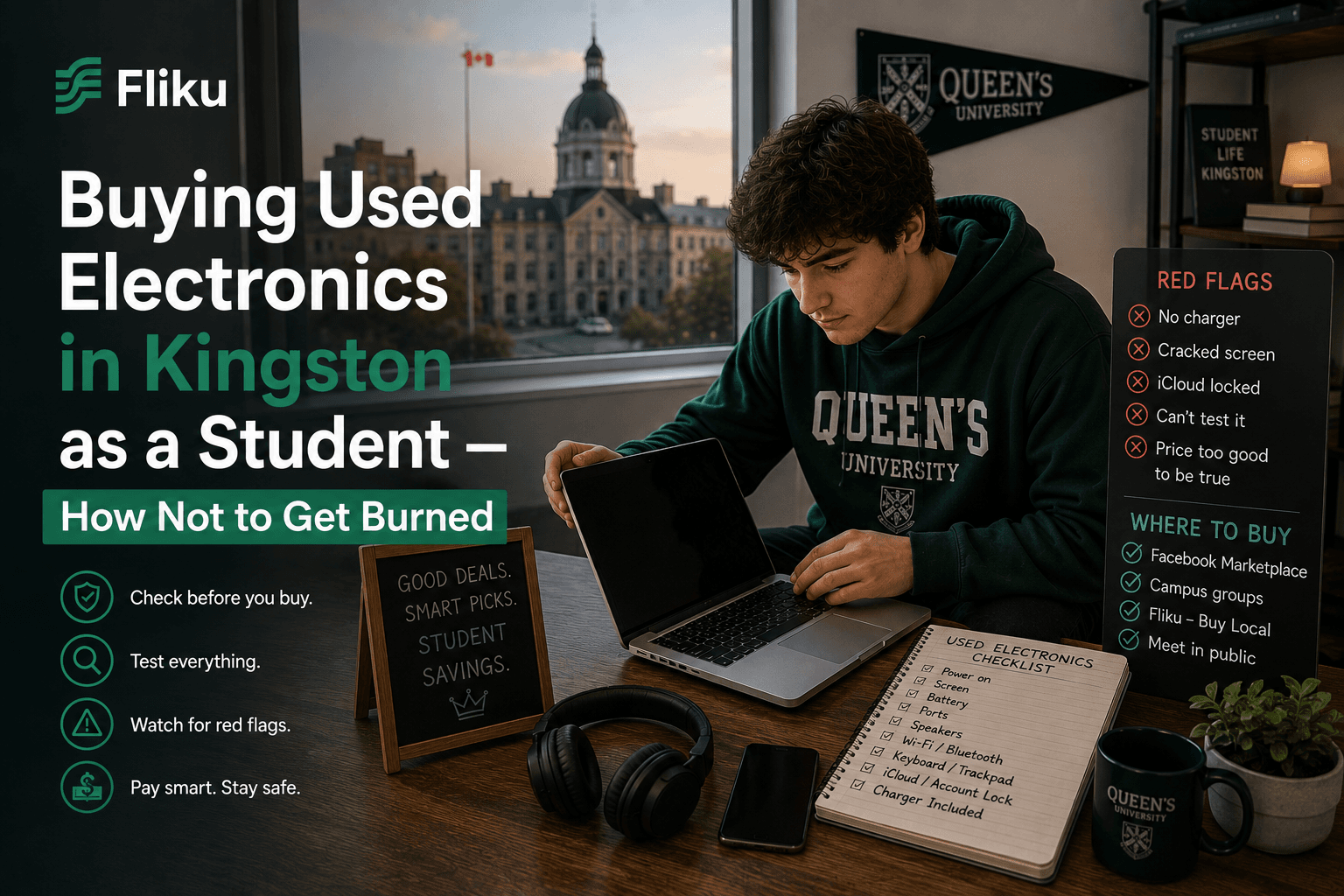 Buying Used Electronics in Kingston as a Student — How Not to Get Burned