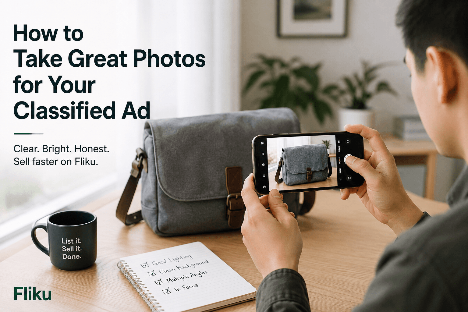 How to Take Great Photos for Your Classified Ad — Smartphone Guide