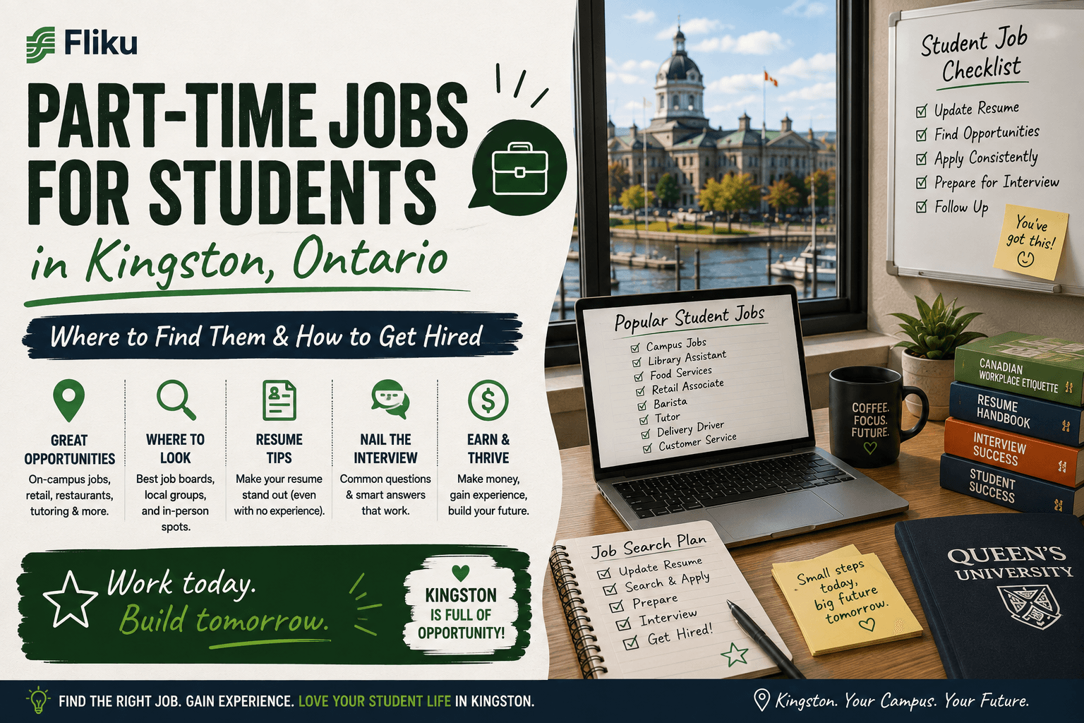 Best Part-Time Jobs for Students in Kingston, Ontario — Where to Actually Find Work