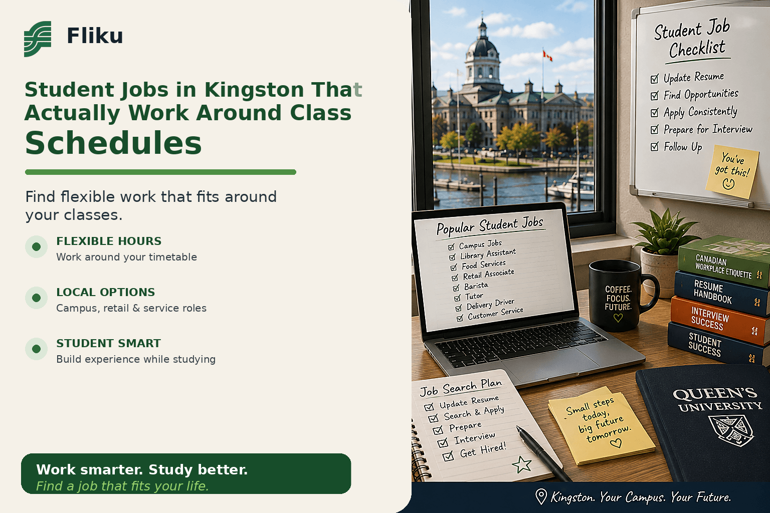 Student Jobs in Kingston That Actually Work Around Class Schedules