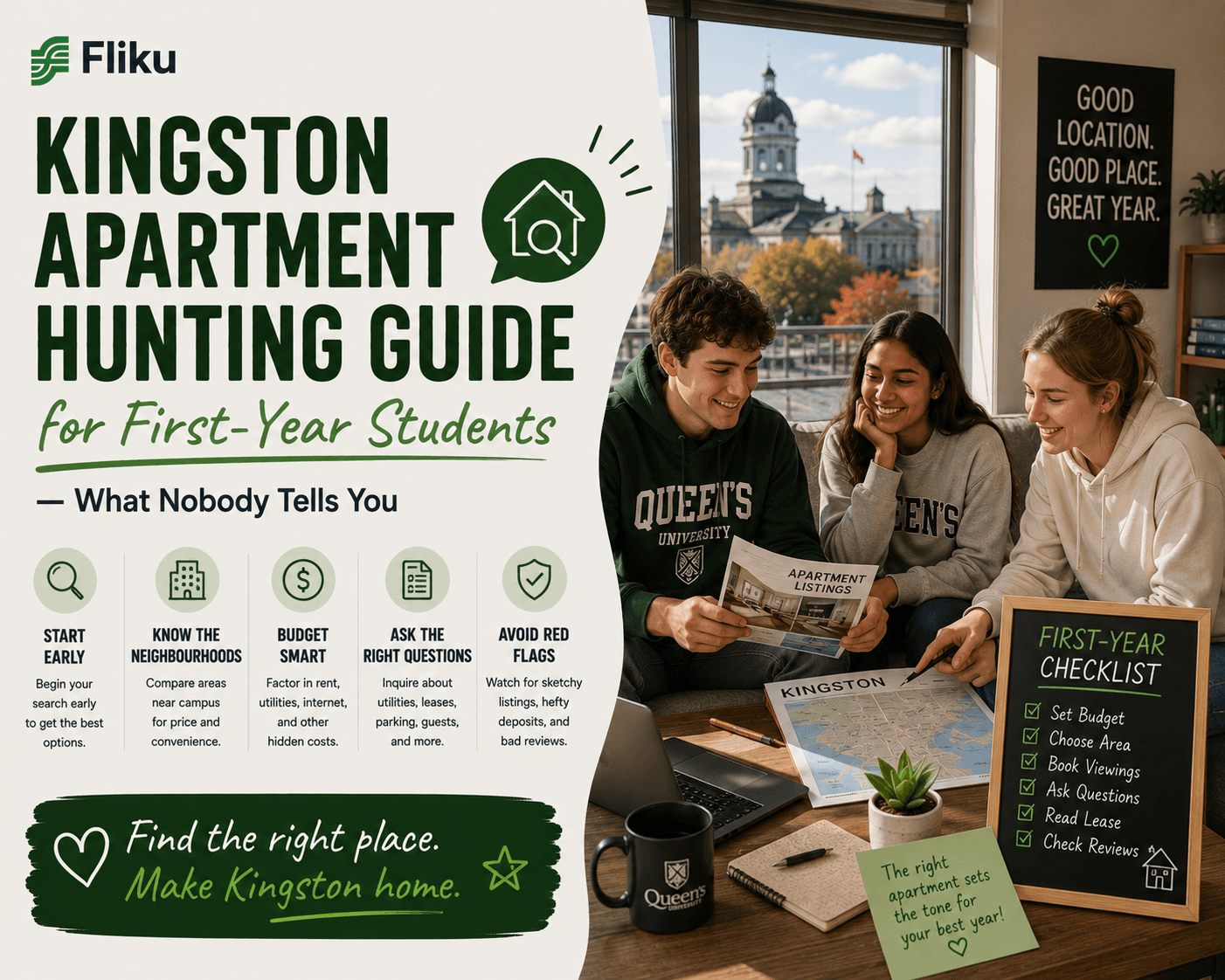 Kingston Apartment Hunting Guide for First-Year Students — What Nobody Tells You
