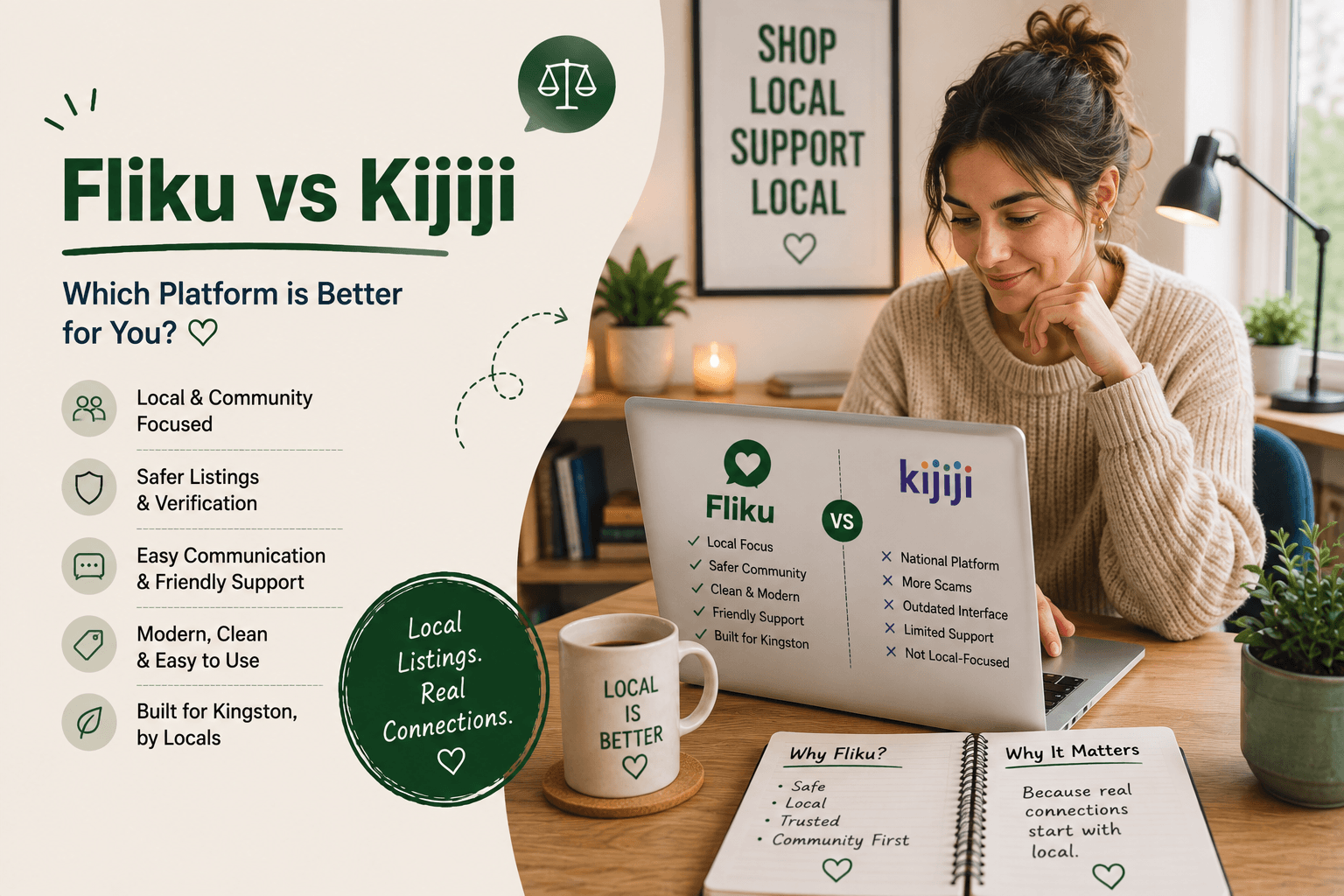 Fliku vs Kijiji — Which Marketplace is Better for Canadian Buyers and Sellers?