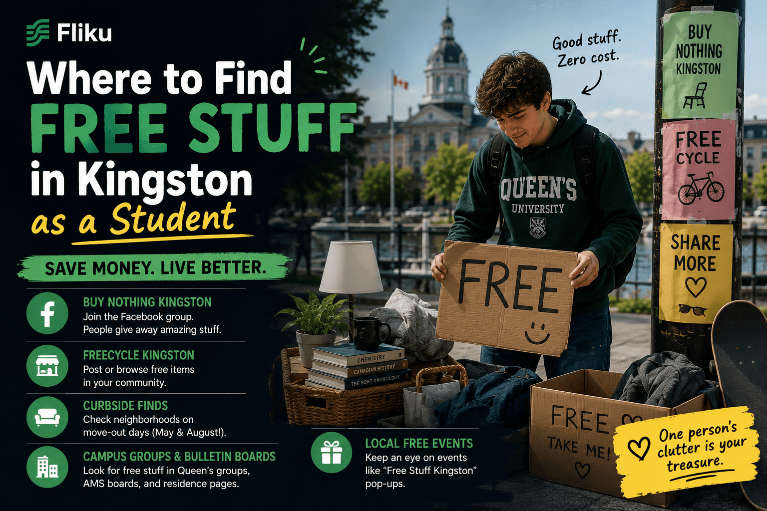 How to Furnish Your Kingston Apartment for Free — It's Genuinely Possible