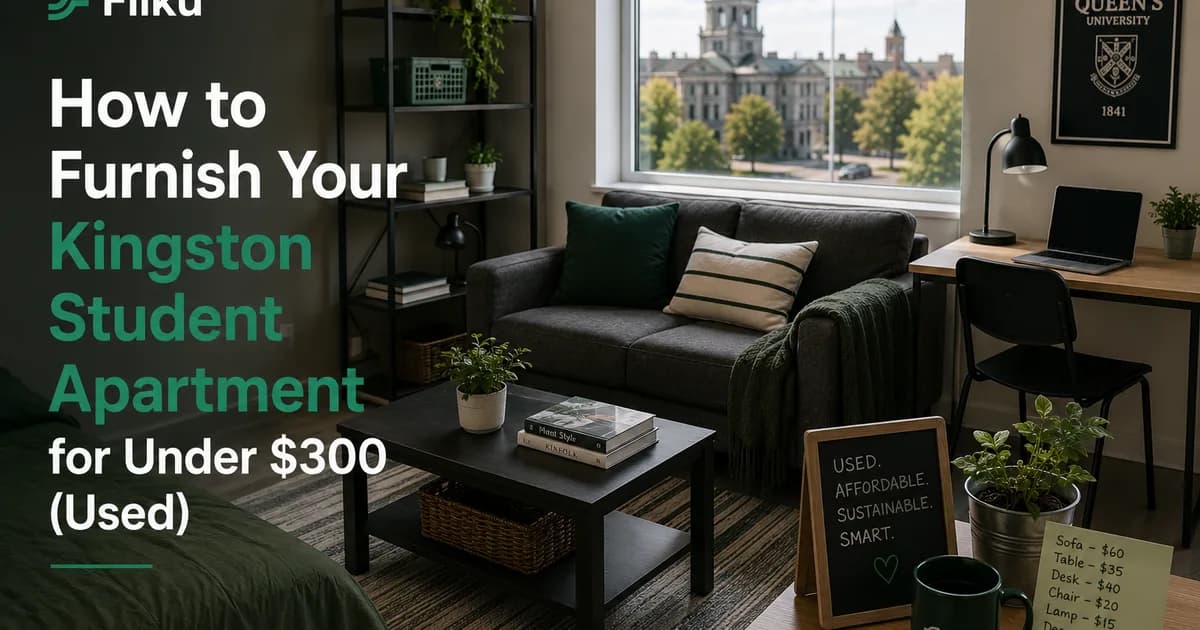 How to Furnish Your Kingston Student Apartment for Under $300 (Used)