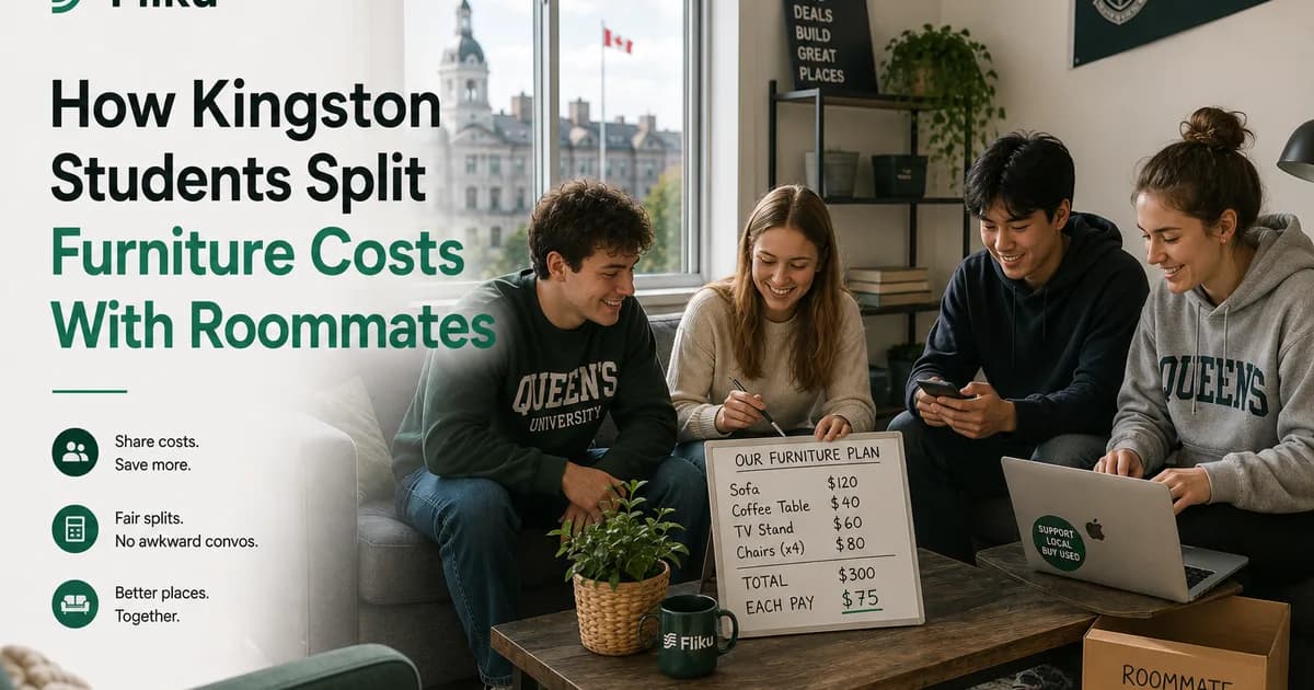 How Kingston Students Split Furniture Costs With Roommates (Without Ruining the Friendship)