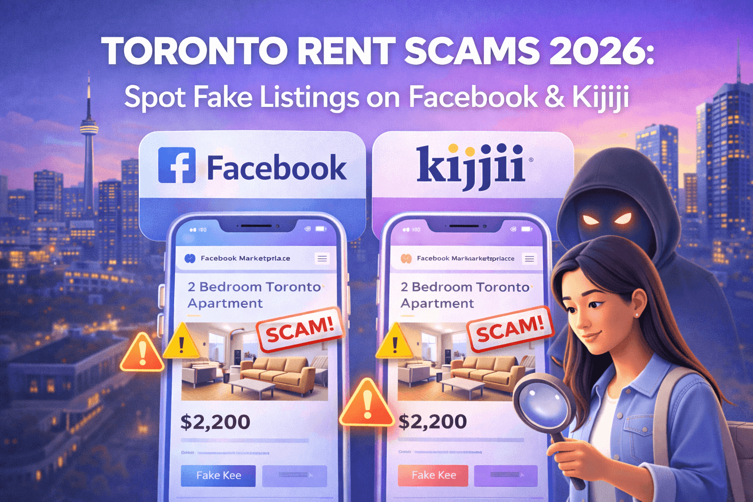 Toronto Rent Scams 2026: Spot Fake Listings on Facebook & Kijiji | Fliku Guide