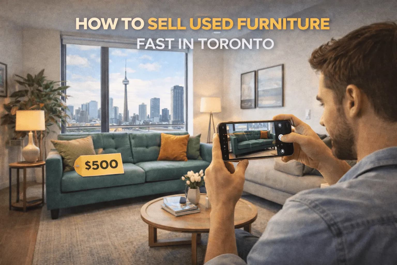 How to Sell Used Furniture Fast in Toronto
