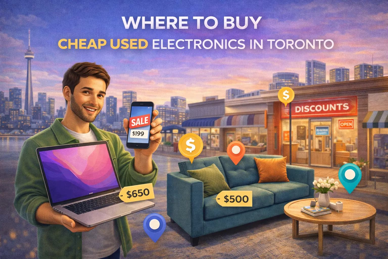 Where to Buy Cheap Used Electronics in Toronto