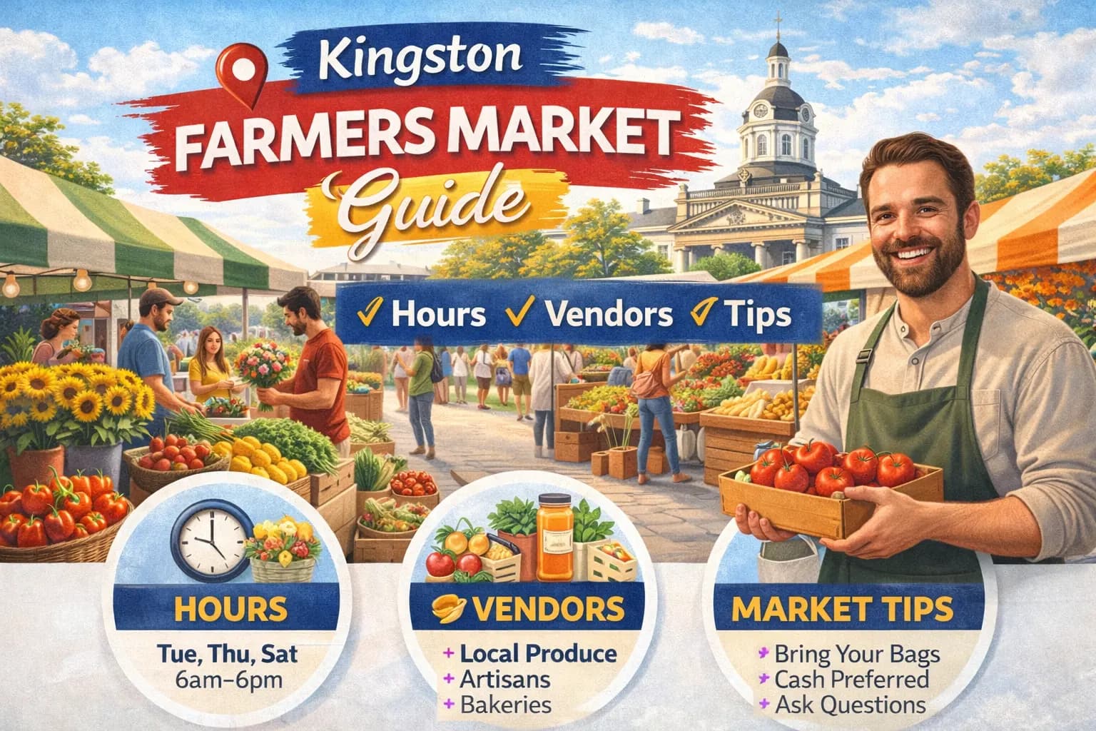 Kingston Farmers Market Guide: Hours, Vendors, and Tips (2026)