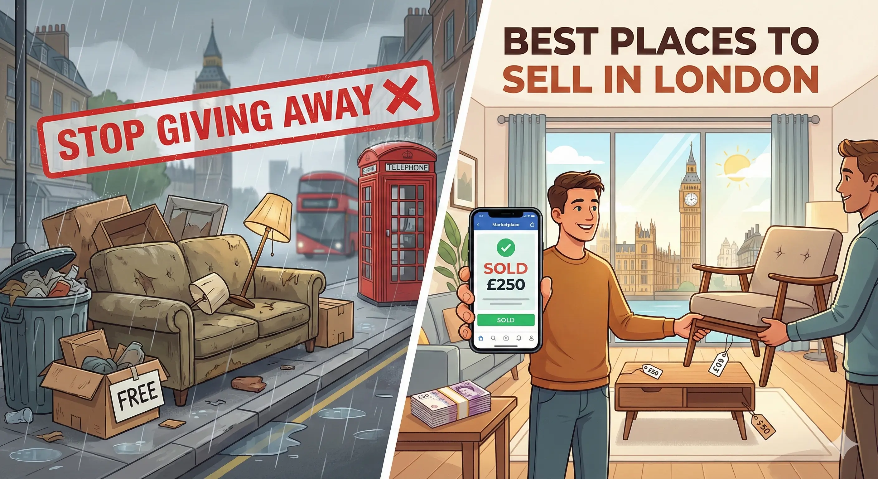 Stop Giving Away Your Furniture: Best Places to Sell in London (2026)