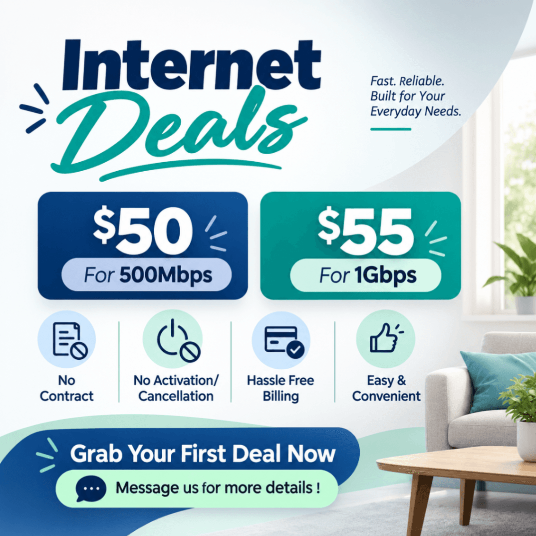HOME INTERNET DEALS - Electronics in Toronto, Ontario - Buy and Sell on Fliku
